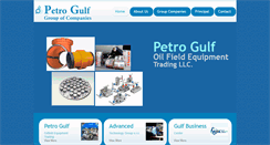 Desktop Screenshot of petrogulfgroup.com